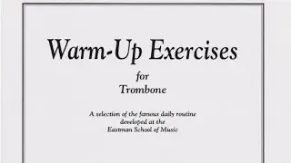 Warm-up Exercise on Trombone🎶
