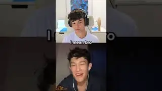 His face at the end 