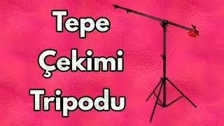 UCUZ! Youtube Tepe Çekimi İçin Kamera Tutucu Deveboynu Kazboynu Tripod İncelemesi Teknoloji Dünyası