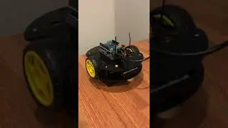 Testing an Arduino Robot while tethered #shorts