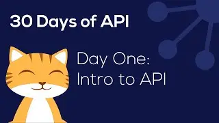 30 Days of API Day One: Intro to APIs