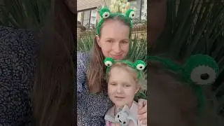 МК ободок-лягушка🐸 #music #обзор #игрушки #амигуруми