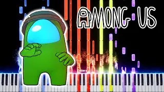 Descend ▶ AMONG US SONG - Impossible Piano Remix