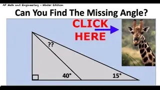 Geometry Quizzz - Can You Find The Missing Angle??