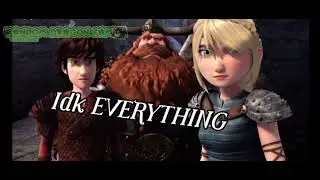 Gobber being an icon in httyd and a bit in rtte