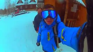 Горные лыжи. Сезон 2018-2019 года. Первый заезд. 25.11.2018