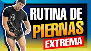 RUTINA DE PIERNA EXTREMA 🔥 ¡INTÉNTALO Y VERAS RESULTADO! 💪✨
