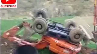 Excavator Accident | Doosan Dx140 Wheeled Excavator Accident | Excavator Fails | Excavators Fans