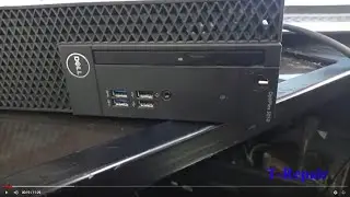 Fix Dell Optiplex 3050 sff blinking 2 Amber 5 white no display (BIOS repair)
