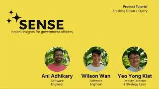 LLMs for the Singapore Public Service: Sense Product Tutorial #9 - Breaking Down a Query