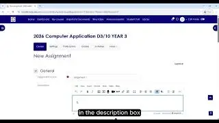 NORTEC Moodle Tutorial for Lecturers | How to Upload an Assignment (Step-by-Step)