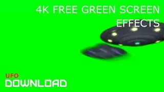 GREEN SCREEN FX - UFO