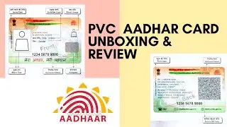 New PVC Aadhar Card Unboxing (First Look) & Review - TAMIL