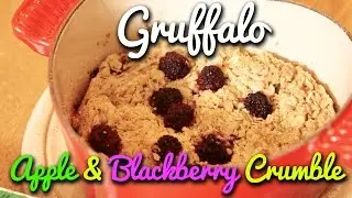 Gruffalo Apple & Blackberry Crumble from Crumbs and Family