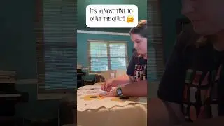 Let’s quilt quilt the quilt… haaaayyyy! 