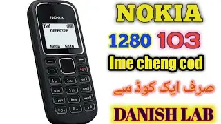 Nokia 1280 imei change code repair imei to fix Invalid Sim @danishlab