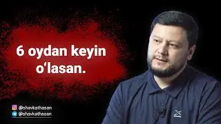 Олти ойдан кейин ўласан | Пешонамдаги нур китоби