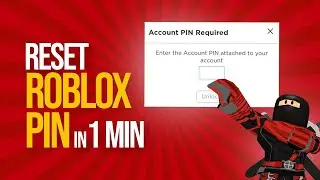 How to Reset Your Roblox Account PIN-code!