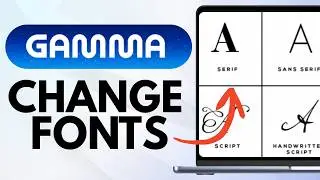 How To Change Fonts In Gamma Ai | Step by Step