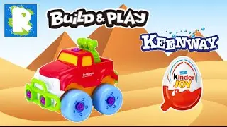 Джип-Конструктор Build&Play, Keenway. Киндер JOY. Часть 1