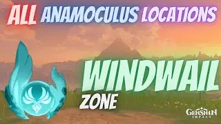 All Mondstadt Anemoculus Locations part 2 Windwail | Genshin Impact