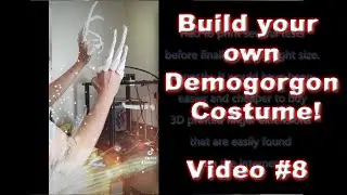 Make your own Demogorgon #8. 3D! How to create a Halloween costume: DIY and build a great cosplay!
