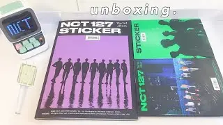 unboxing ☻ nct 127 3rd album sticker (seoul city, sticker & sticky version) | philippines