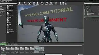 Unreal engine 4 & 5 wheel zoom tutorial