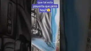 pintando san Judas Tadeo con aerógrafo #saltillo