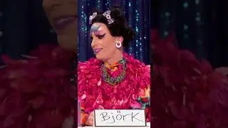 RuPaul's Drag Race All Stars 2 Snatch Game: Katya As Björk 