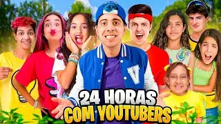 TENTANDO ENCONTRAR E PASSAR 24 YOUTUBERS COM 24 HORAS!!