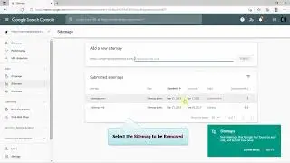 How to Delete a Sitemap From Google Search Console ｜ 2021 