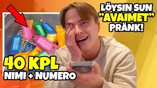 Heitin 40kpl Mikun avaimia kadulle! ›| Prank Bro |‹