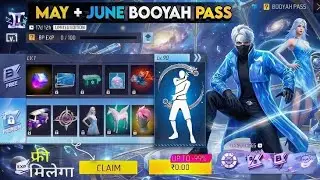 May + June Booyah pass anime upcoming events 🤯 | Tom Playz FF 
