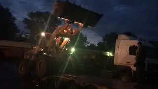 Перевозим негабаритный Фронтальник!