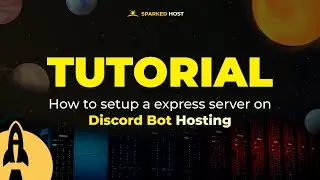 How to setup a express server on Discord Bot Hosting