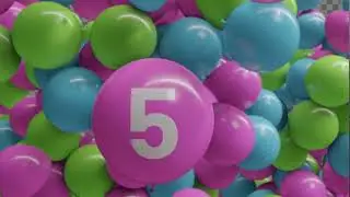 Party Balloons Transition