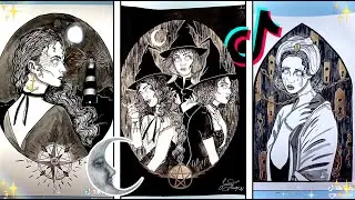 🕸🕷 Folklore Art TikTok Compilation That Is Spoopy (Jlauserart)