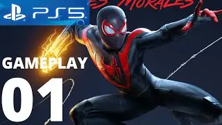 PS5 Spiderman Miles Morales l Gameplay Walkthrough 1
