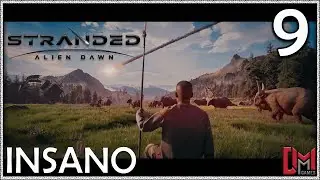 Primeras murallas de cemento - STRANDED ALIEN DAWN Gameplay Español
