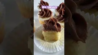 MINI Cupcakes – LINK IN DESCRIPTION. #shorts #recipe #cupcakes