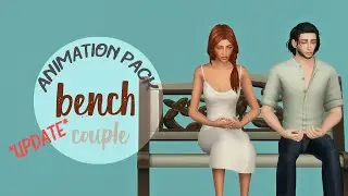 Couple bench  *UPDATE* | Sims 4 Animation Pack