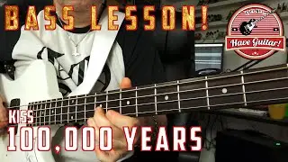 LP KISS 100000Years Bass