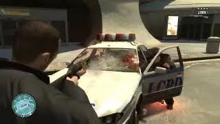 GTA 4 - Airport Rampage + Six Star Escape