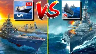 Modern Warships 2023 VS World Of Warships Blitz