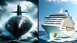 Why are Submarines Black and Cruise Ships White?