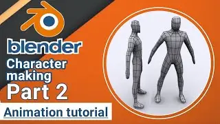 Blender 3D animation character modeling for beginners in Hindi | Blender animation tutorial 2021