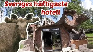 Vi övernattar på älghotellet Wrågården