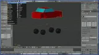 Blender Tutorial Using a Model of Car in the Game Engine - Making it More Stable Part 1