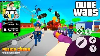 Dude Wars: Pixel FPS Shooter Gameplay (Android,IOS)